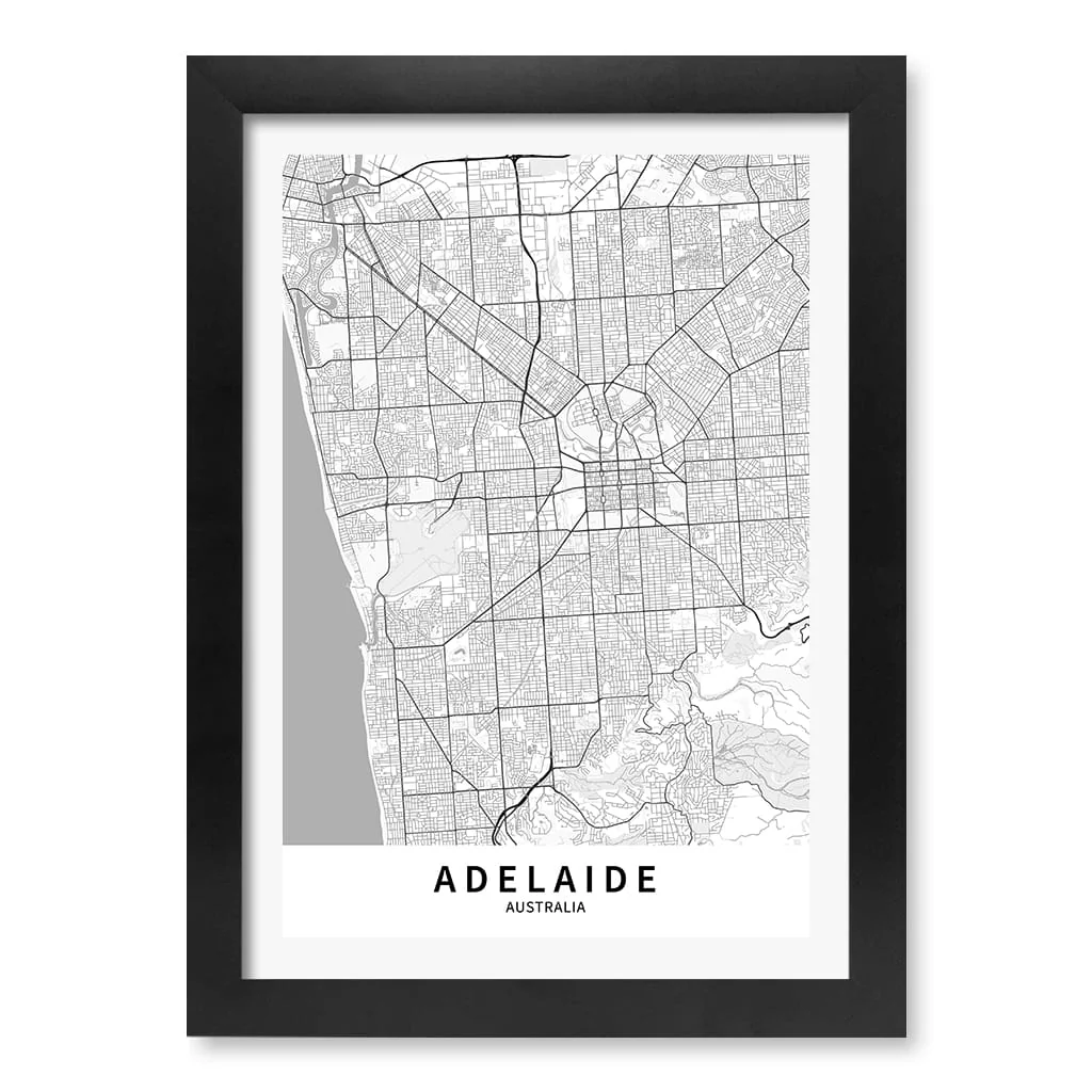 Adelaide City Map Print - Adelaide Map Wall Art - Image 14