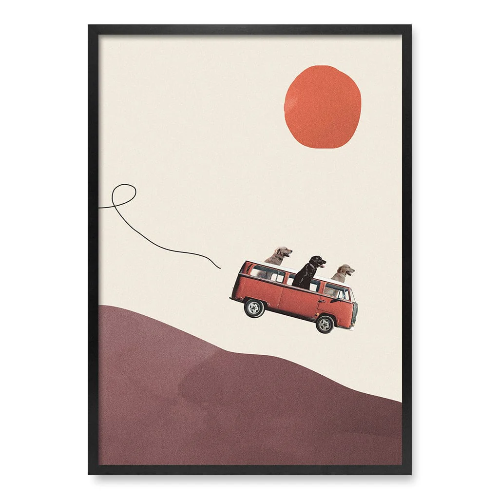 Adventure Journey Kids Wall Art Print by Maarten Leon - Image 25