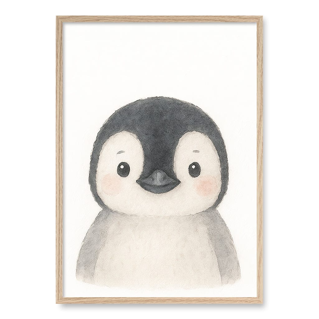Animal Friends Penguin Children's Wall Art Print - Image 10