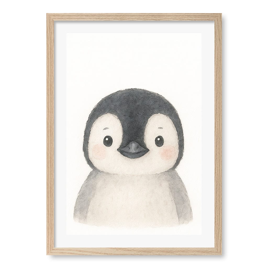 Animal Friends Penguin Children's Wall Art Print - Image 14