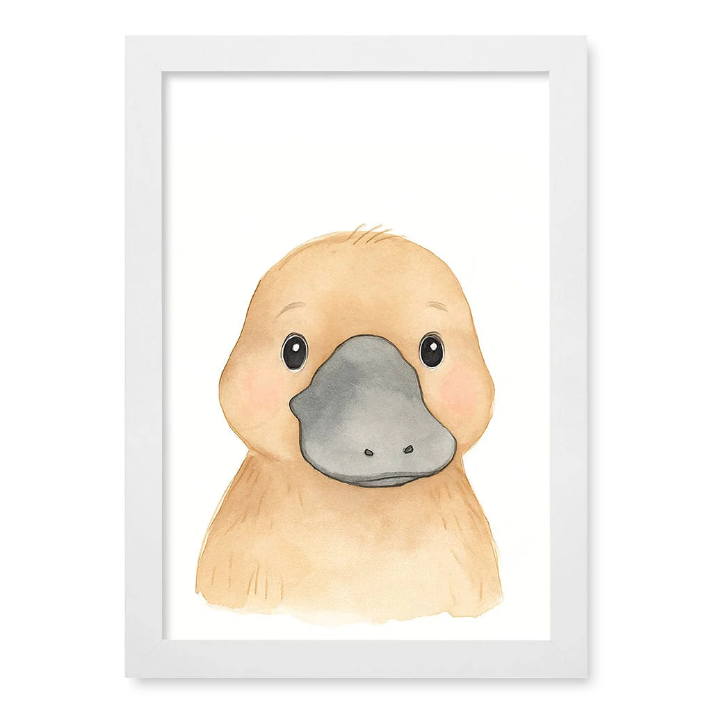 Animal Friends Platypus Children's Wall Art Print - Image 20