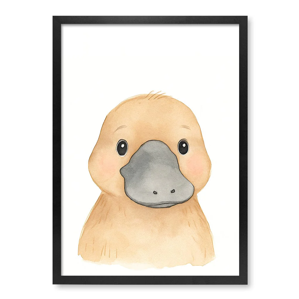 Animal Friends Platypus Children's Wall Art Print - Image 23