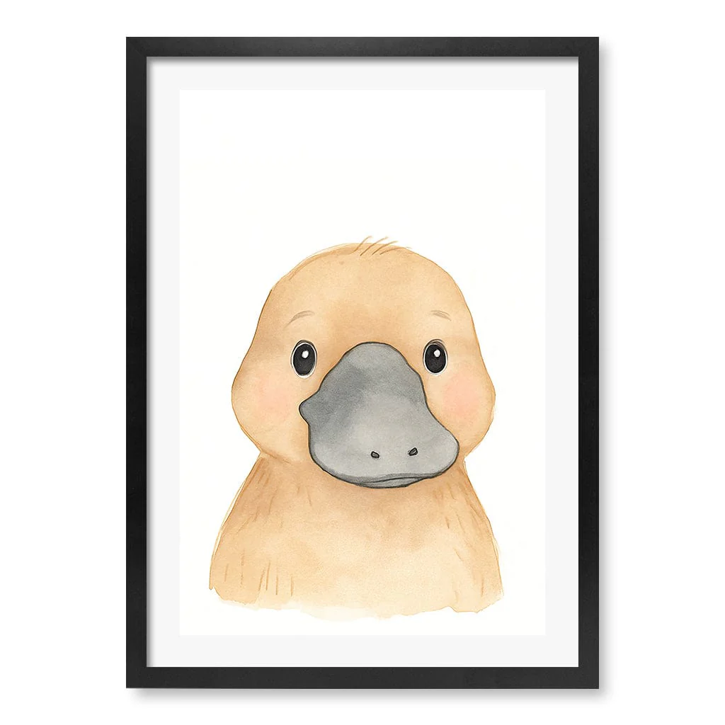 Animal Friends Platypus Children's Wall Art Print - Image 26