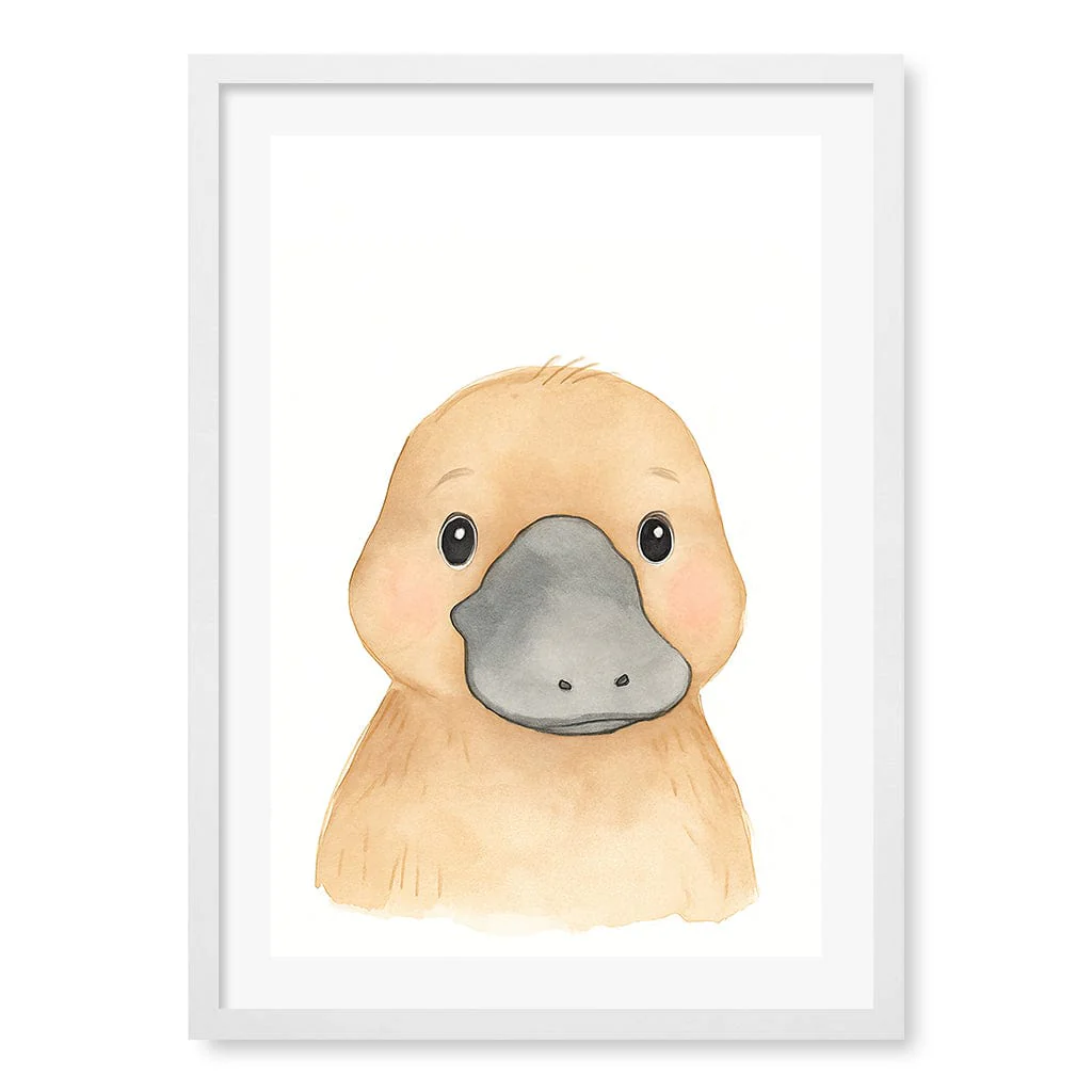 Animal Friends Platypus Children's Wall Art Print - Image 30