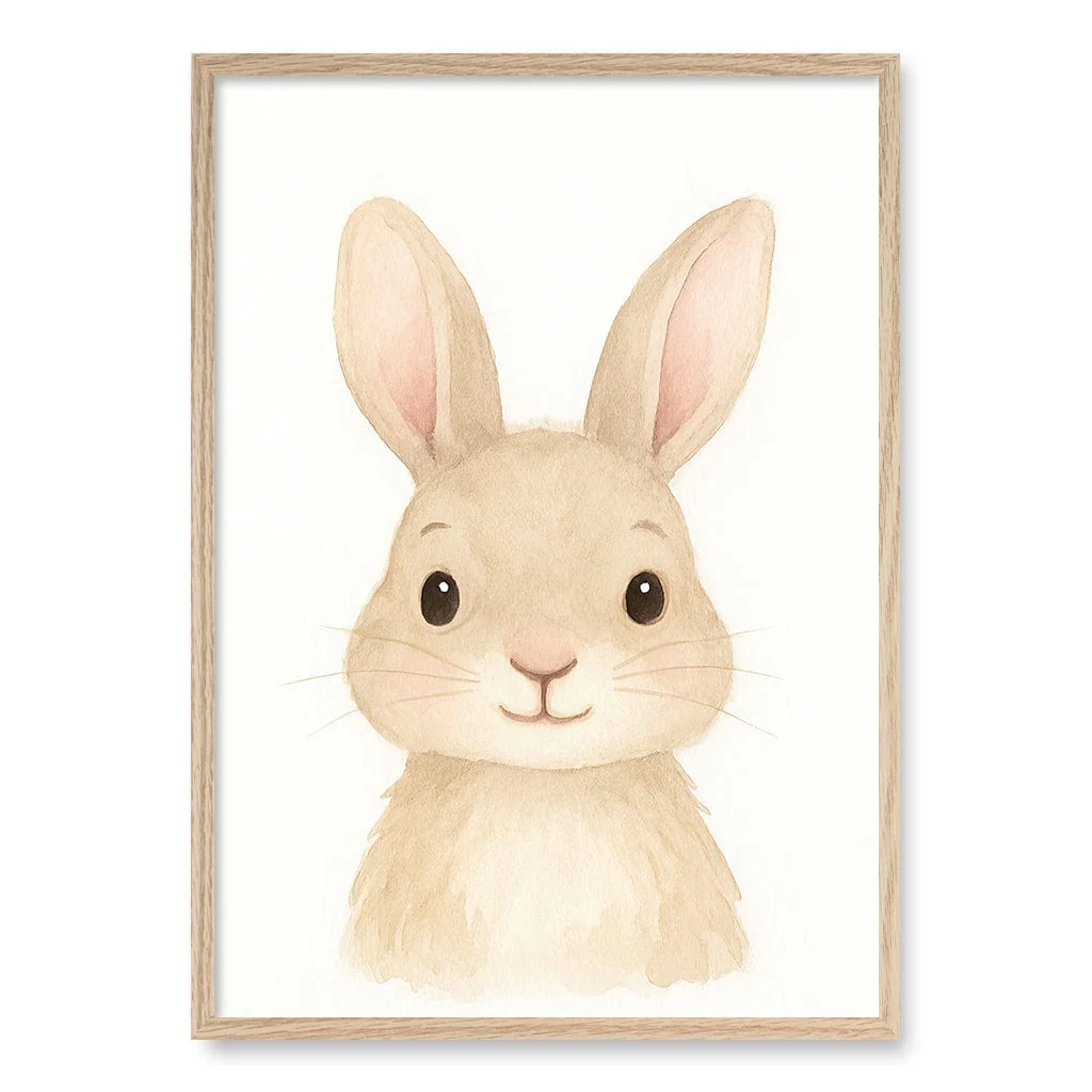 Animal Friends Rabbit Children's Wall Art Print - Image 10