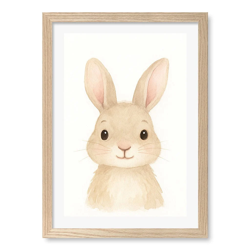 Animal Friends Rabbit Children's Wall Art Print - Image 15