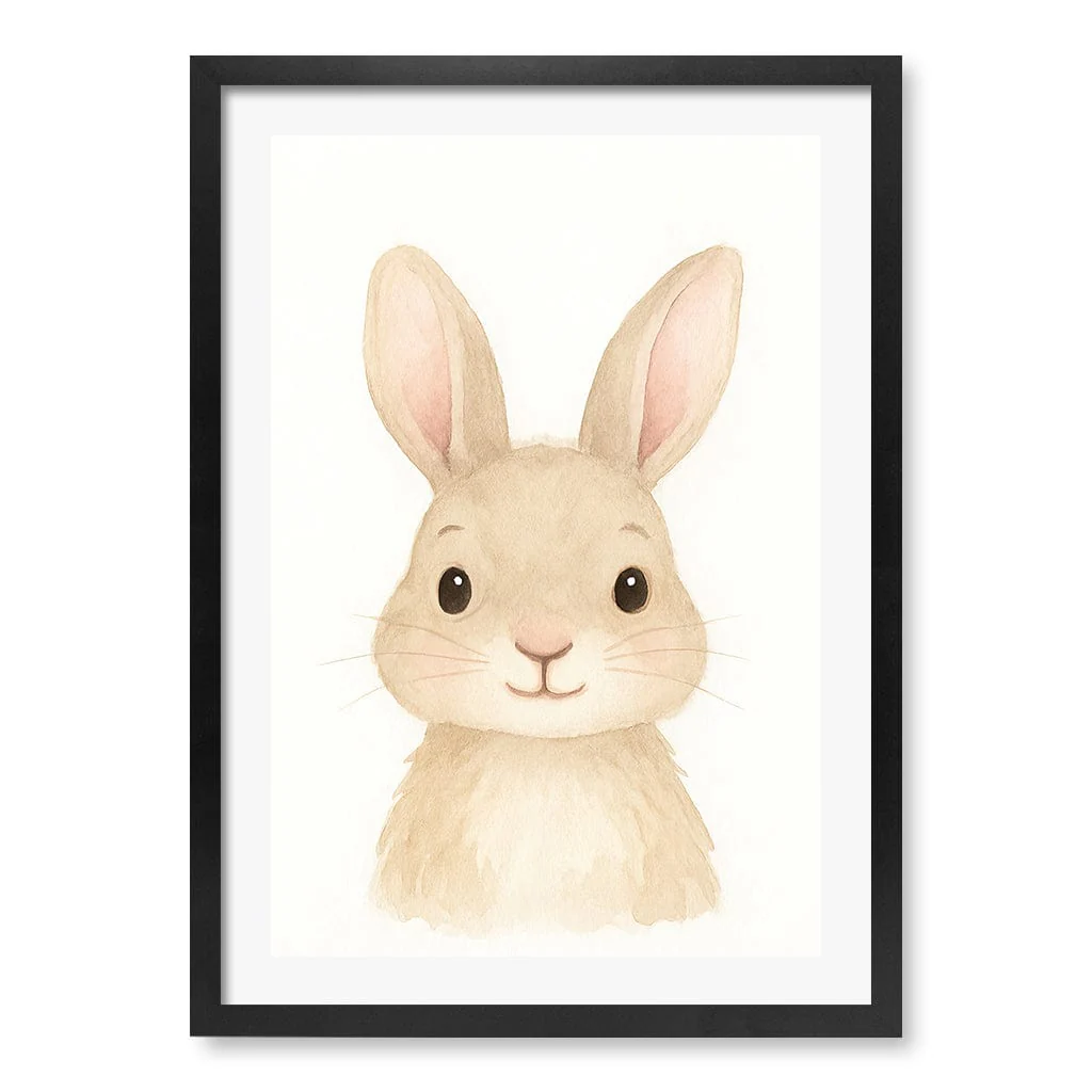 Animal Friends Rabbit Children's Wall Art Print - Image 30