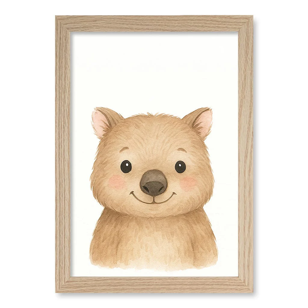 Animal Friends Wombat Children's Wall Art Print - Image 12