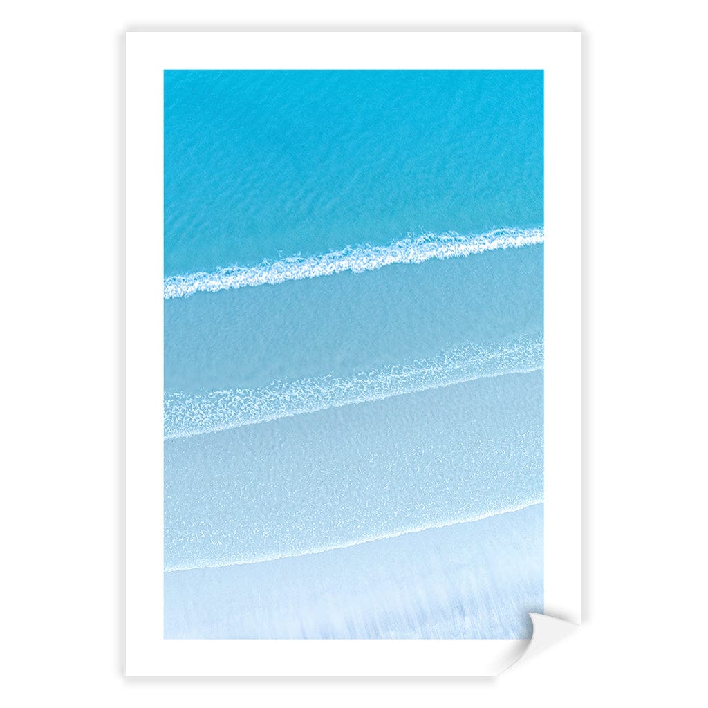 Aqua Blues 2 Callala Beach Wall Art Print - Image 10