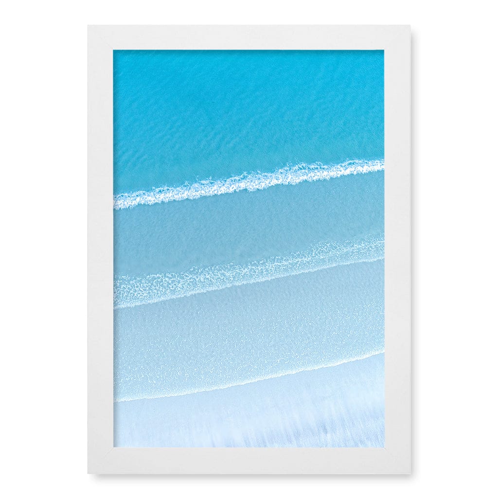 Aqua Blues 2 Callala Beach Wall Art Print - Image 12