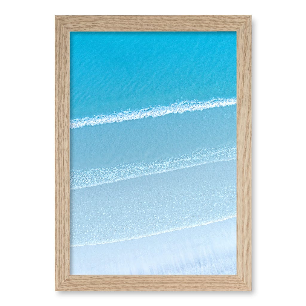 Aqua Blues 2 Callala Beach Wall Art Print - Image 14