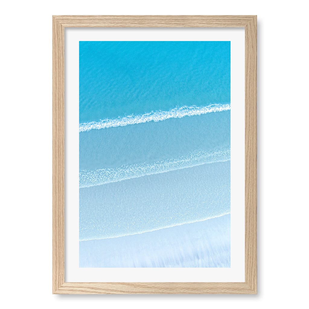 Aqua Blues 2 Callala Beach Wall Art Print - Image 17