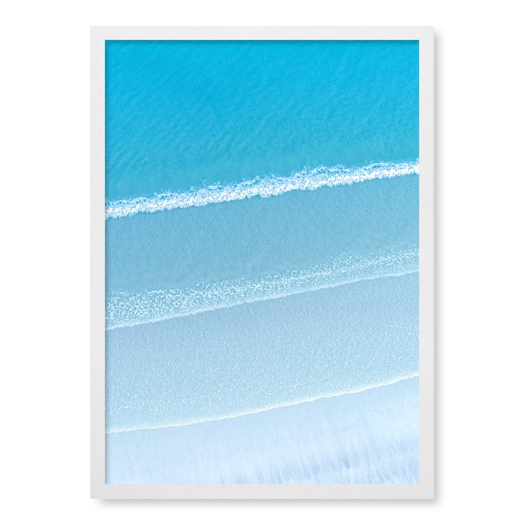 Aqua Blues 2 Callala Beach Wall Art Print - Image 20