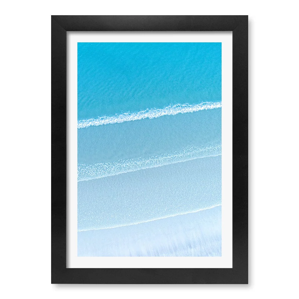 Aqua Blues 2 Callala Beach Wall Art Print - Image 27