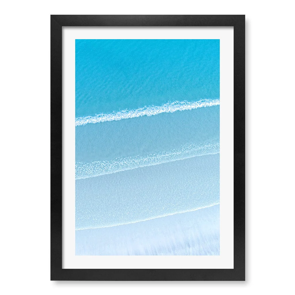 Aqua Blues 2 Callala Beach Wall Art Print - Image 29