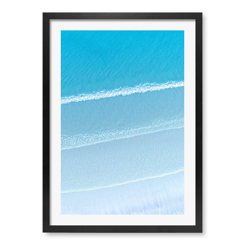 Aqua Blues 2 Callala Beach Wall Art Print - Image 31