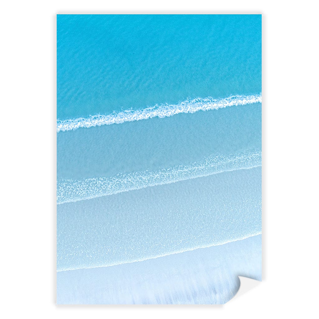 Aqua Blues 2 Callala Beach Wall Art Print - Image 9