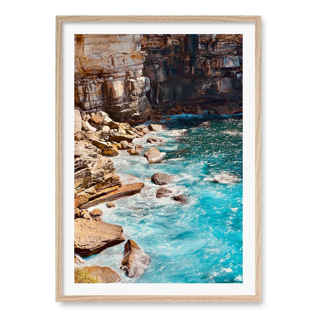 Aqua Rocks 1 Diamond Bay Reserve Wall Art Print - Image 31
