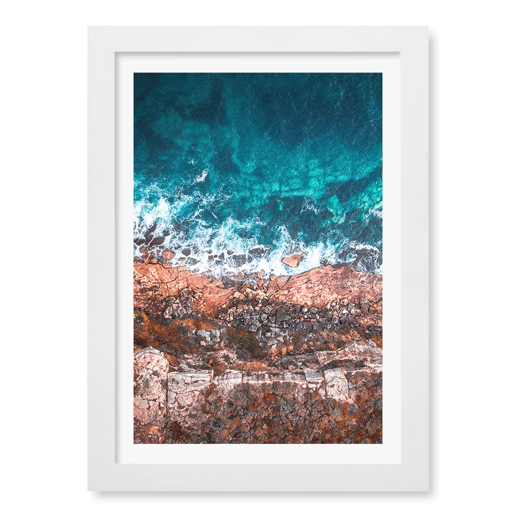 Aqua Rocks 2 North Head Manly Wall Art Print - Image 11