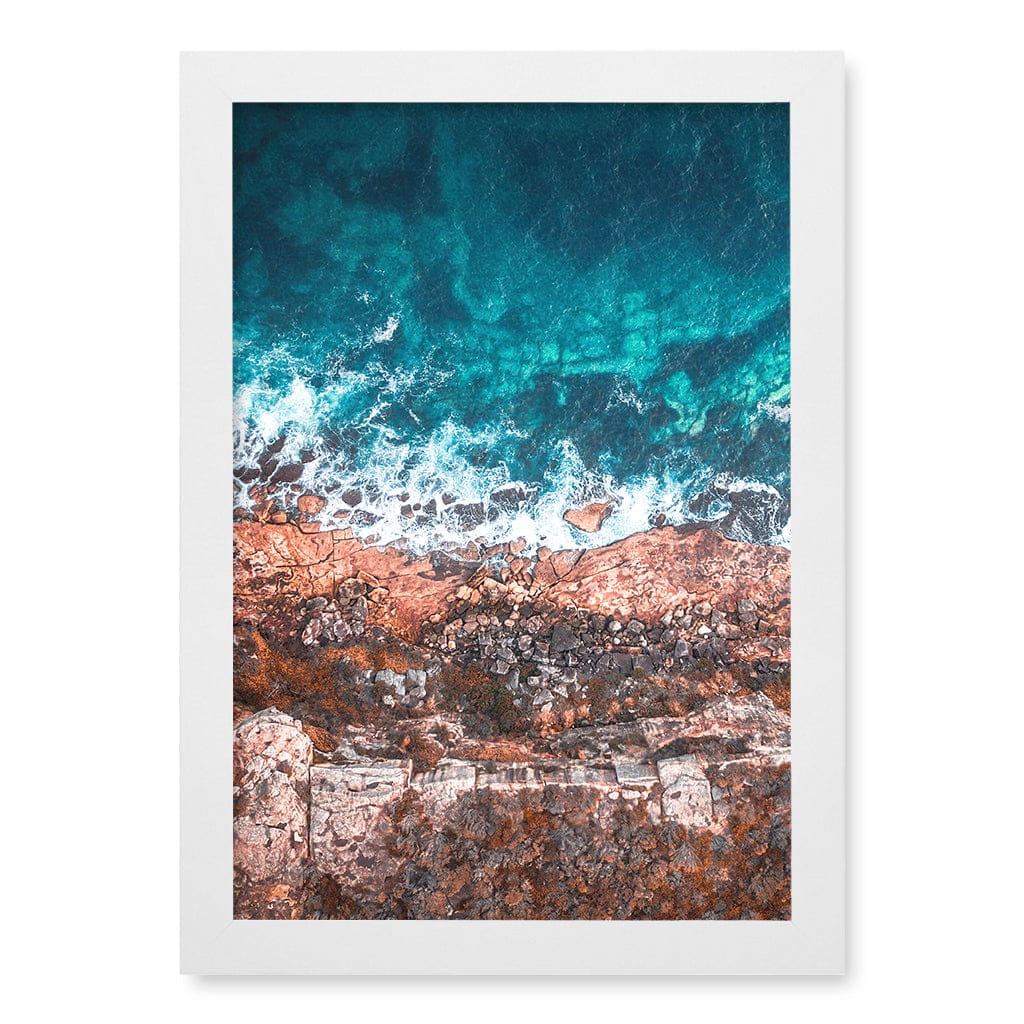 Aqua Rocks 2 North Head Manly Wall Art Print - Image 12