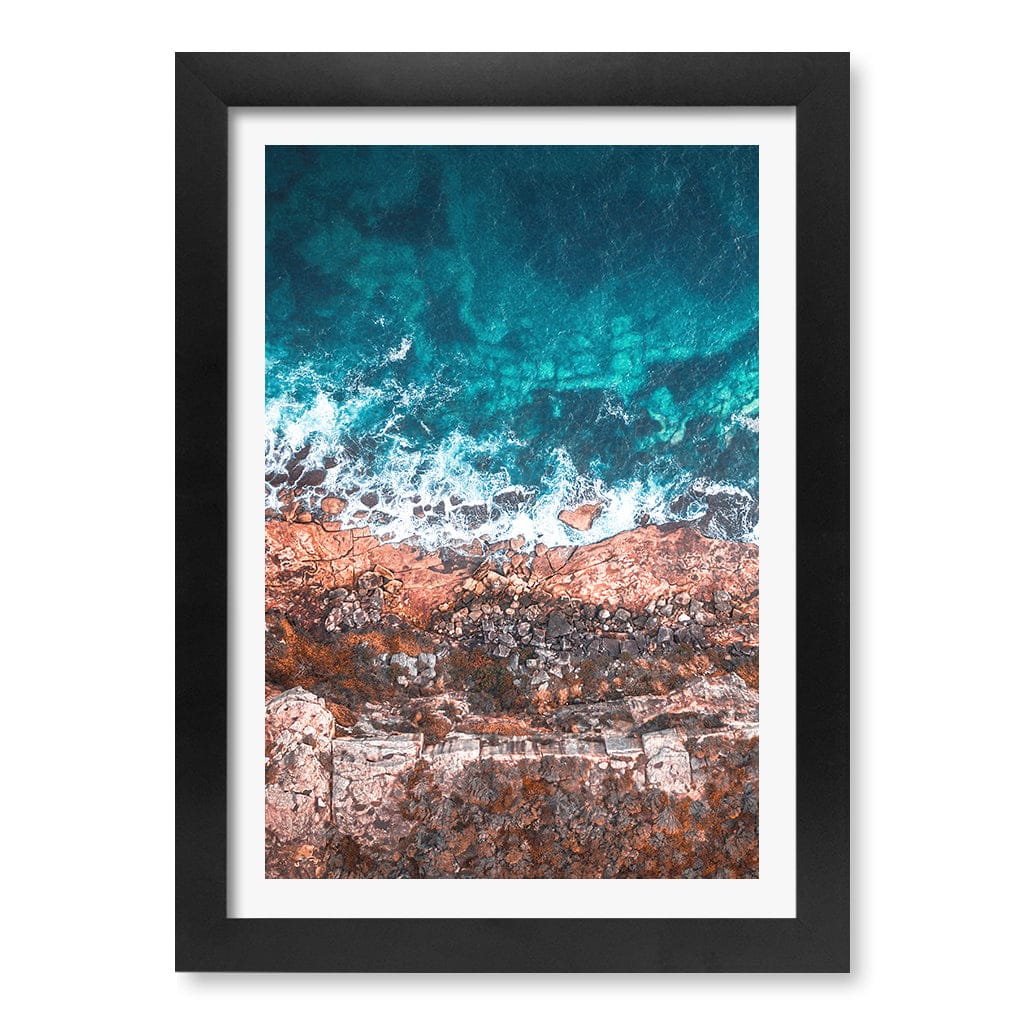 Aqua Rocks 2 North Head Manly Wall Art Print - Image 15