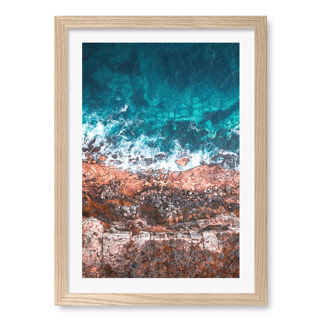 Aqua Rocks 2 North Head Manly Wall Art Print - Image 19