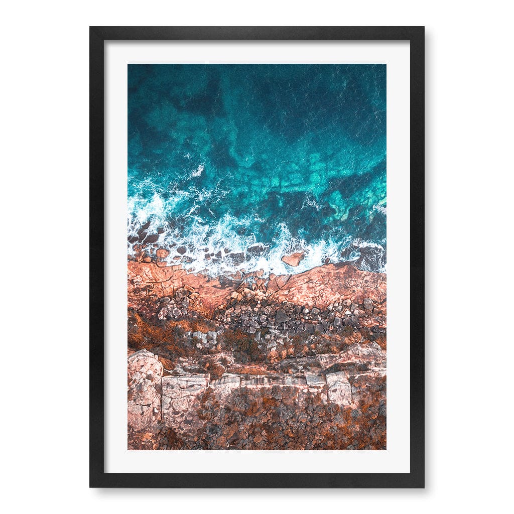 Aqua Rocks 2 North Head Manly Wall Art Print - Image 27
