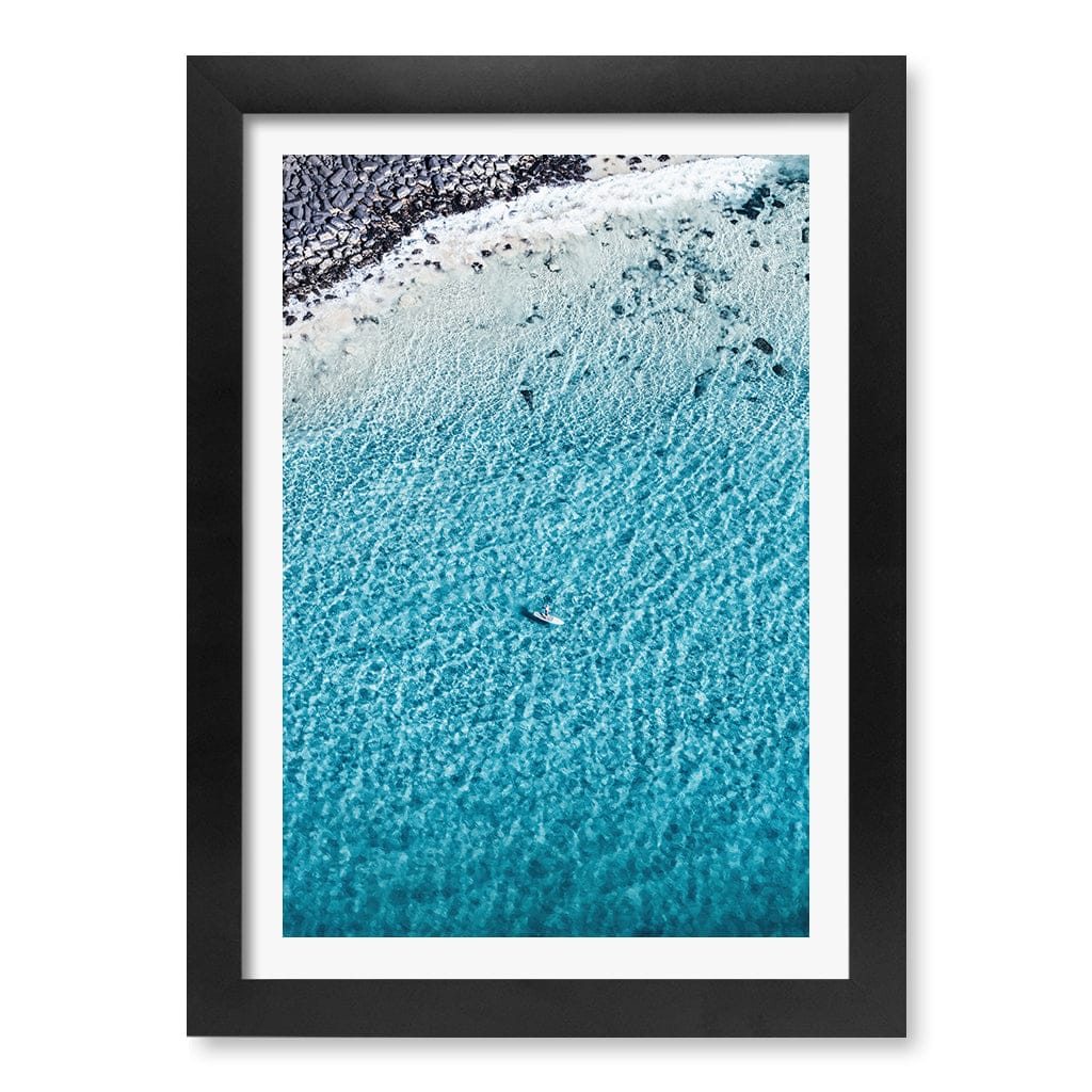 Aqua Rocks 4 Tallebudgera Wall Art Print - Image 15