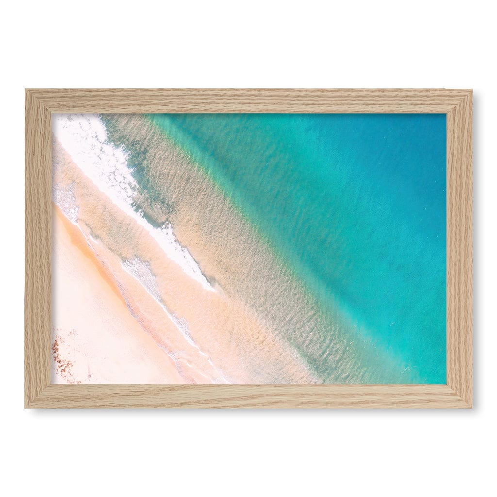 Aqua Sands 1 Putty Beach Wall Art Print - Image 14