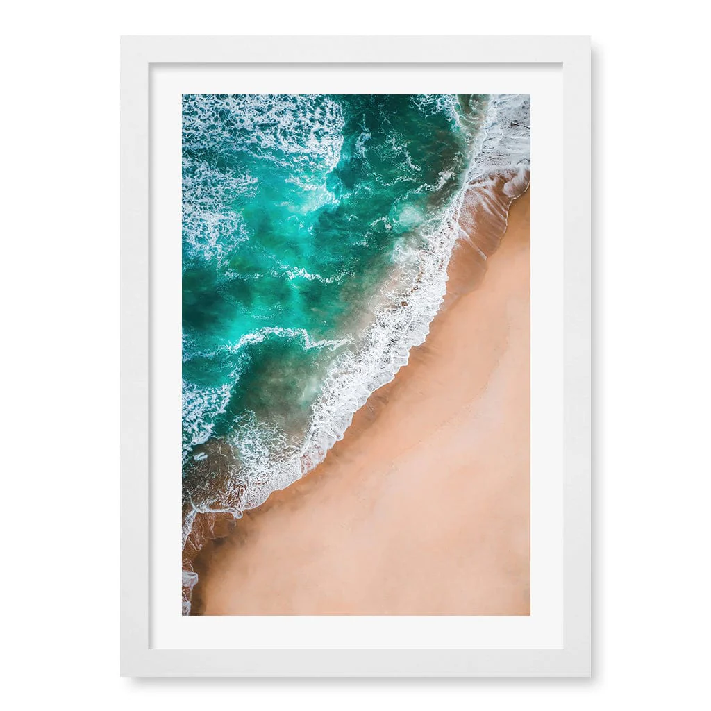 Aqua Sands 3 Wall Art Print - Image 13