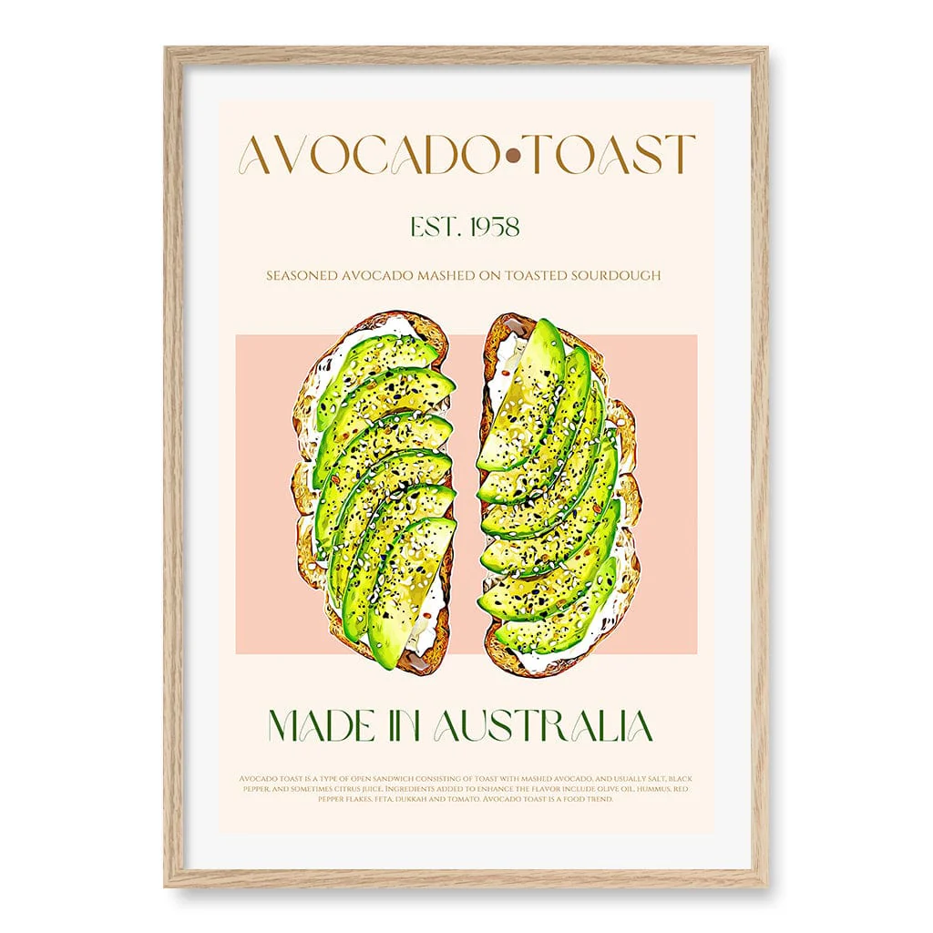 Avocado On Toast Modern Wall Art Print - Image 12