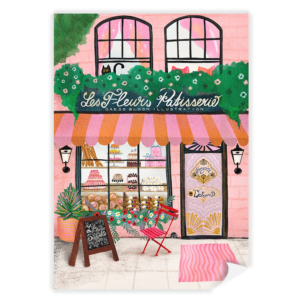 Bake Shop Front Modern Wall Art Print by Baroo Bloom - Image 15