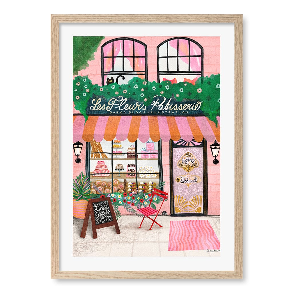 Bake Shop Front Modern Wall Art Print by Baroo Bloom - Image 20