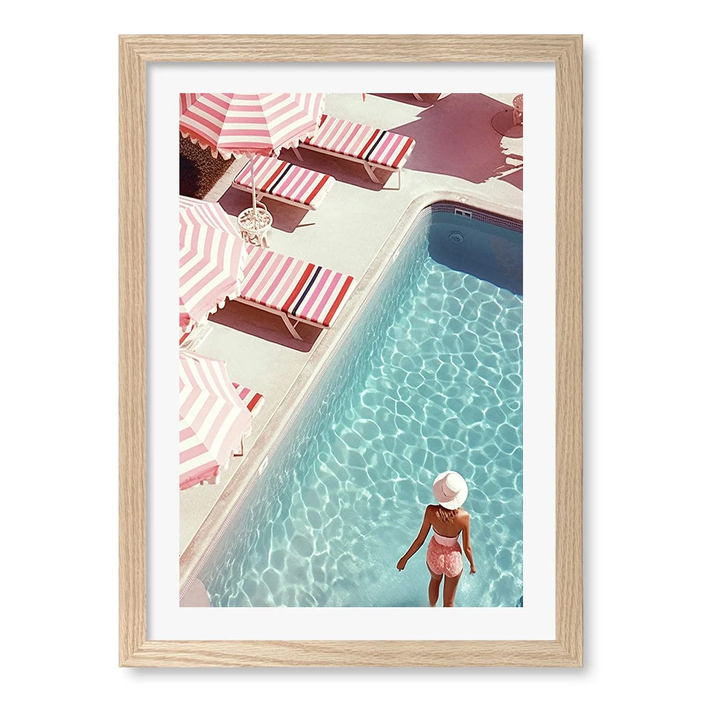 Barbiecore Pool Modern Wall Art Print - Image 10