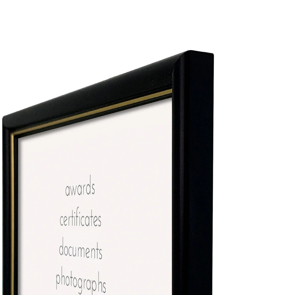 Basic Black Gold A4 Picture Frame - Image 2
