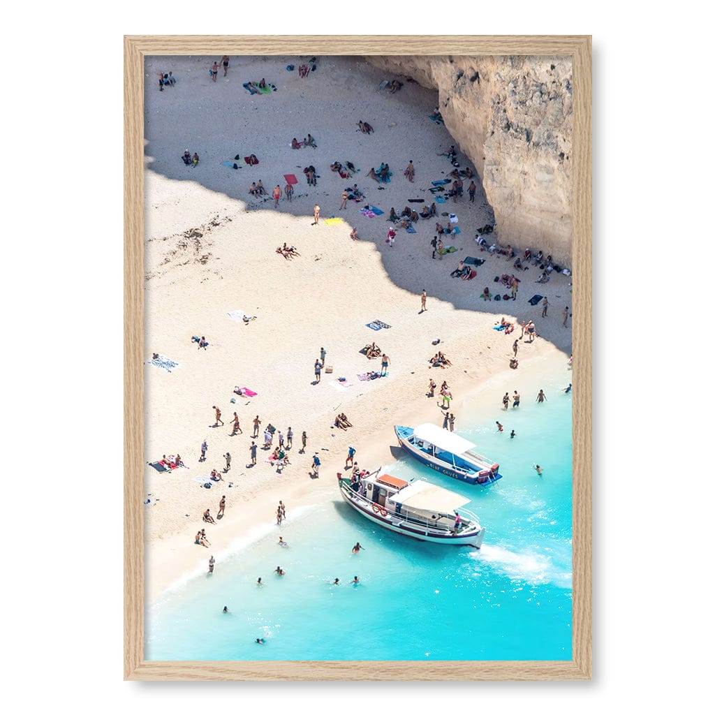 Beach Boat Visit Wall Art Print - Image 19