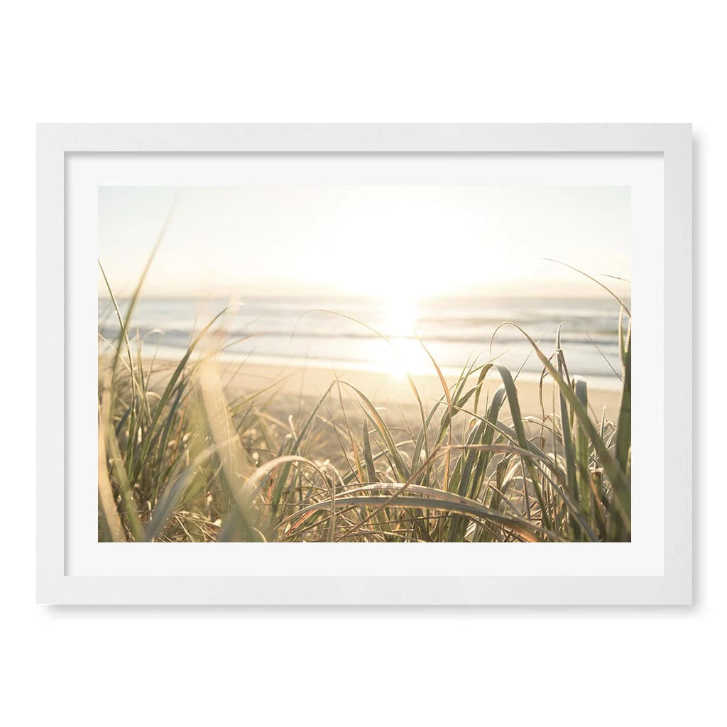 Beach Grass Sunset Wall Art Print - Image 13