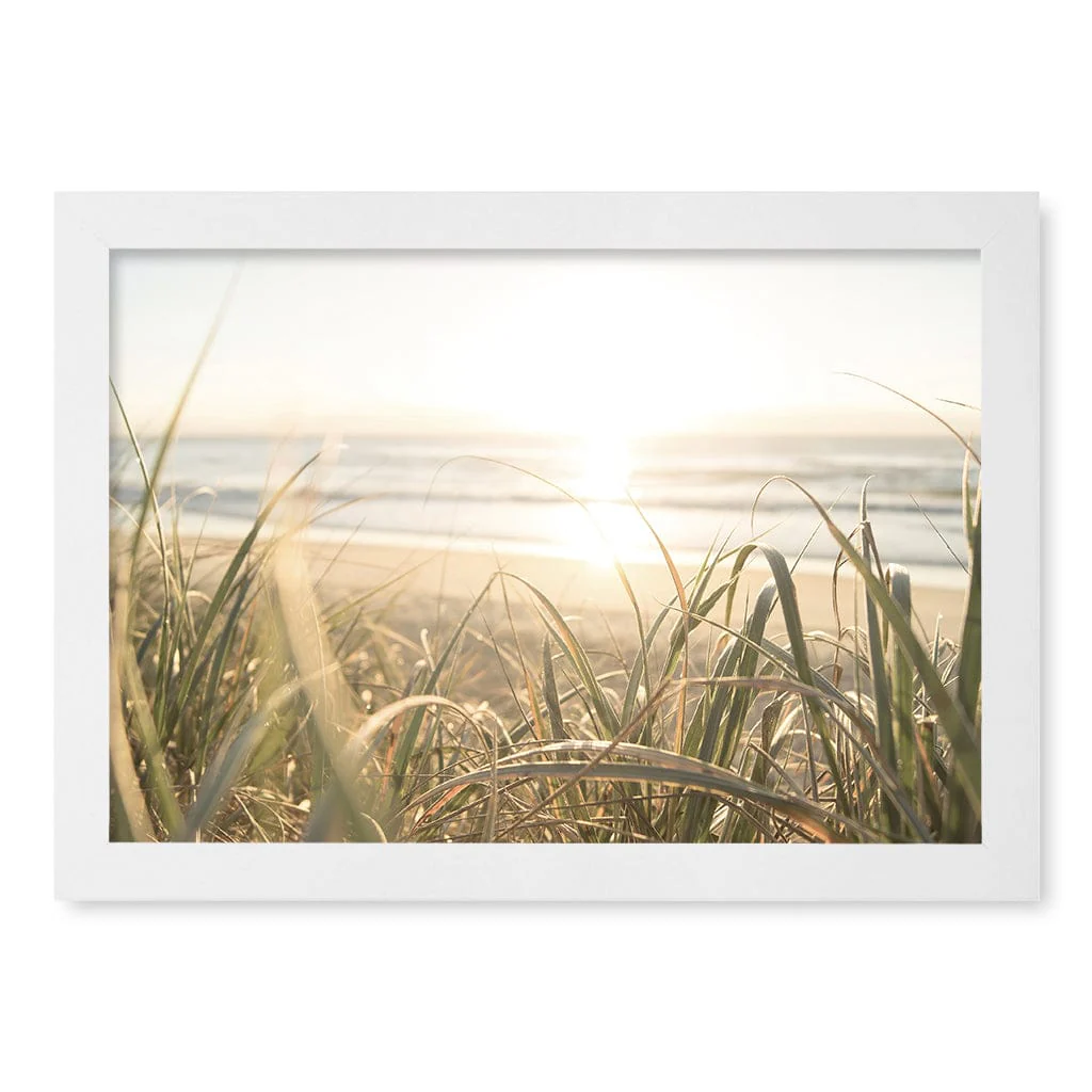 Beach Grass Sunset Wall Art Print - Image 19
