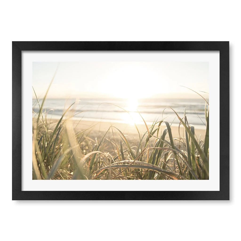 Beach Grass Sunset Wall Art Print - Image 31