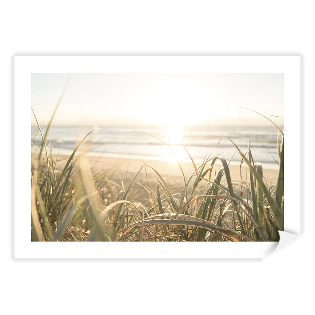 Beach Grass Sunset Wall Art Print - Image 9