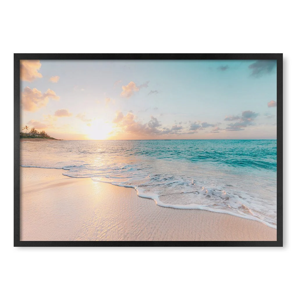 Beach Art Print - Sunrise Wall Art Photo - Image 36