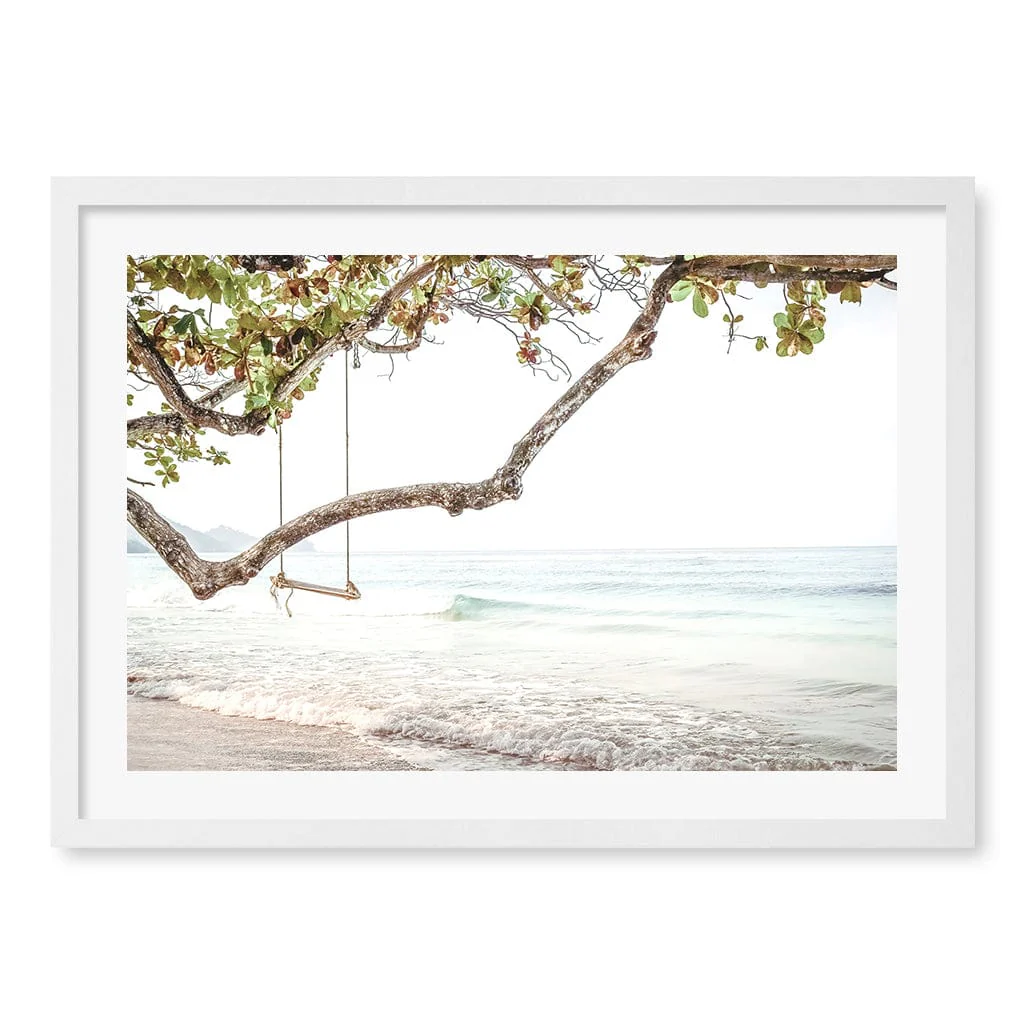 Beach Swing Dreams Wall Art Print - Image 13