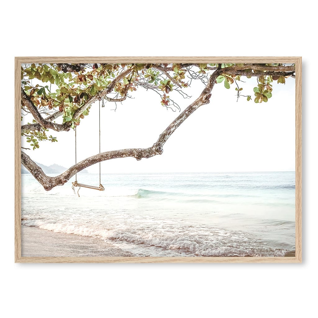 Beach Swing Dreams Wall Art Print - Image 26