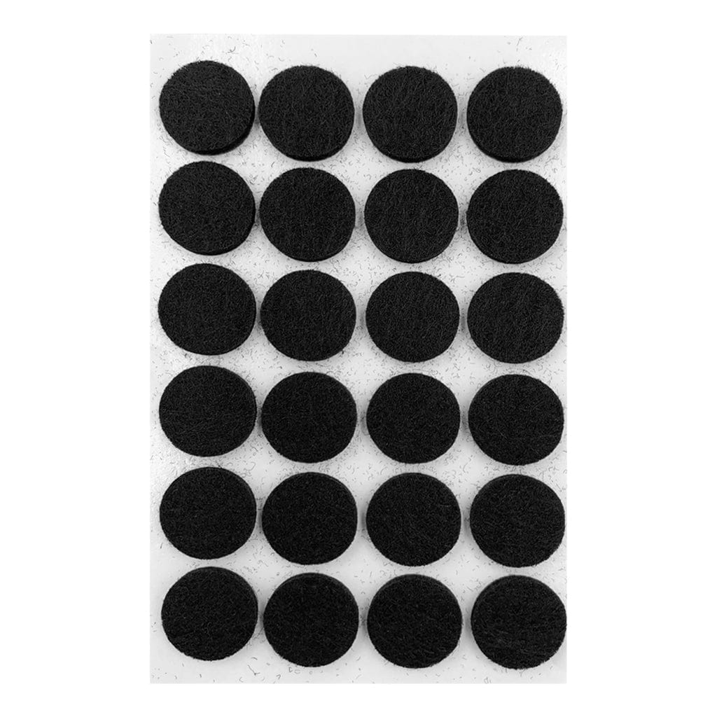 Black Felt Bumper Wall Protectors (48pk) - Image 3