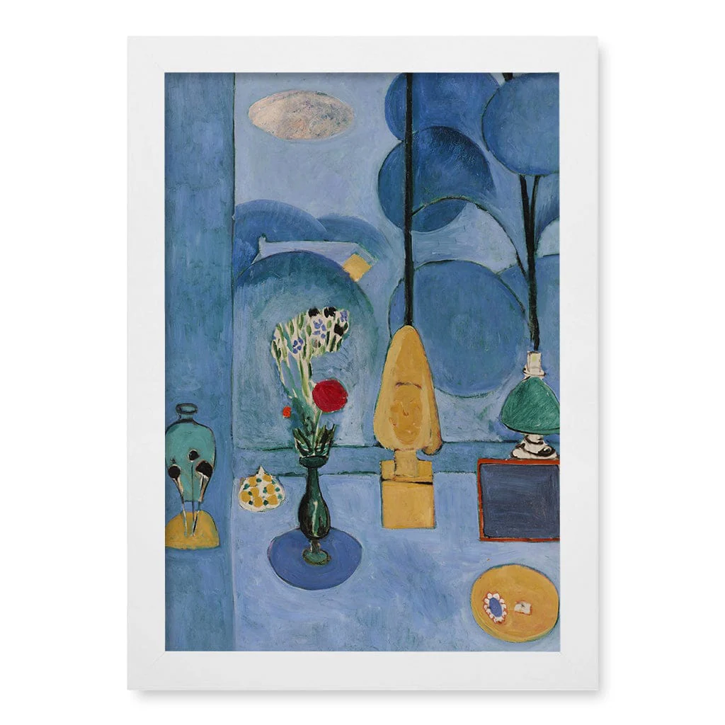 The Blue Window - Henri Matisse Art Print - Image 18