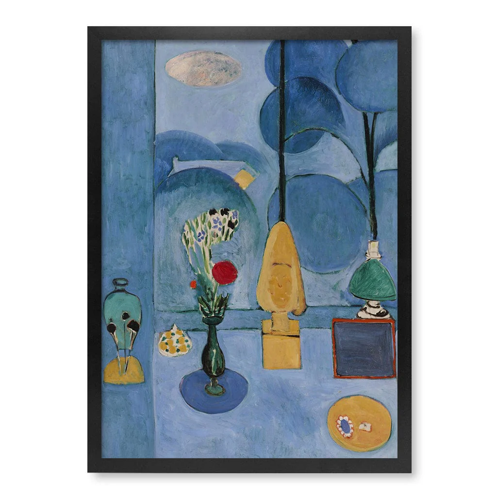 The Blue Window - Henri Matisse Art Print - Image 35