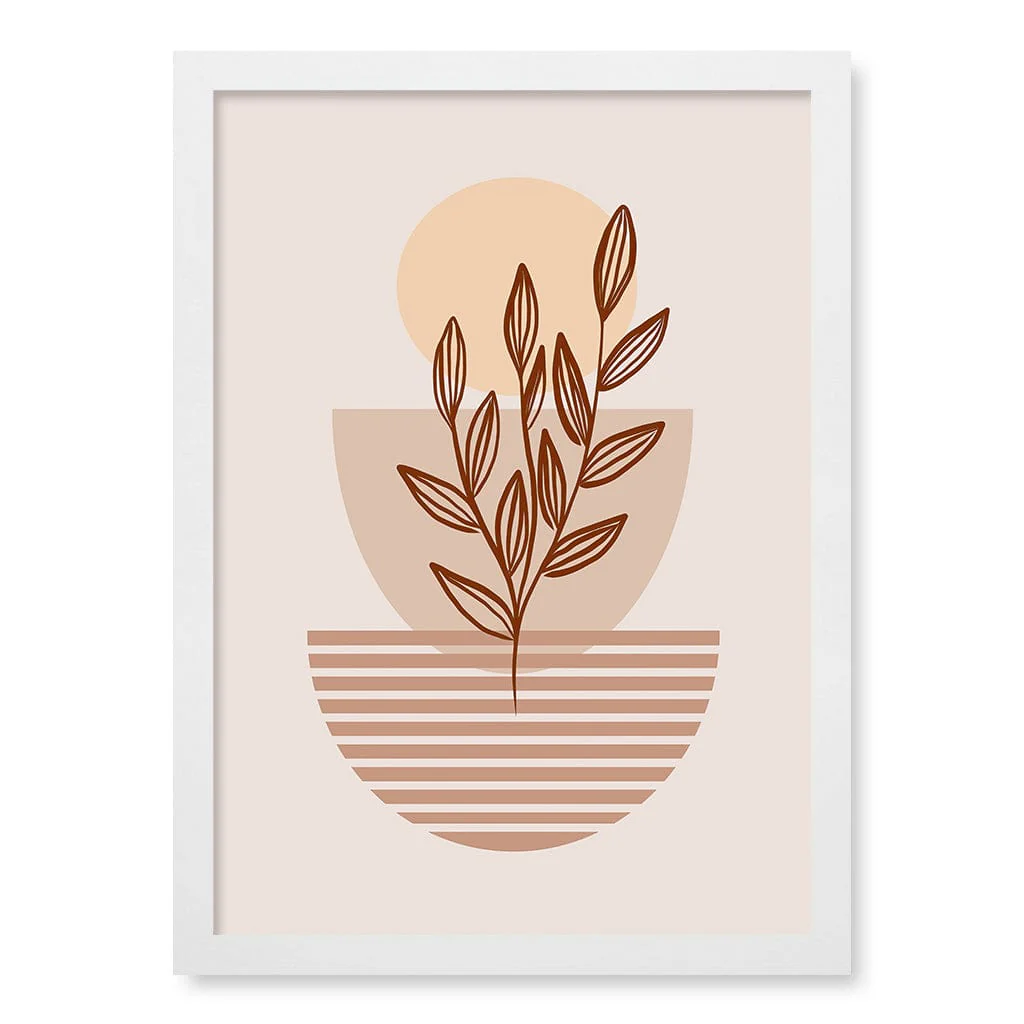Boho Plant Lines Two Wall Art Print - Image 14