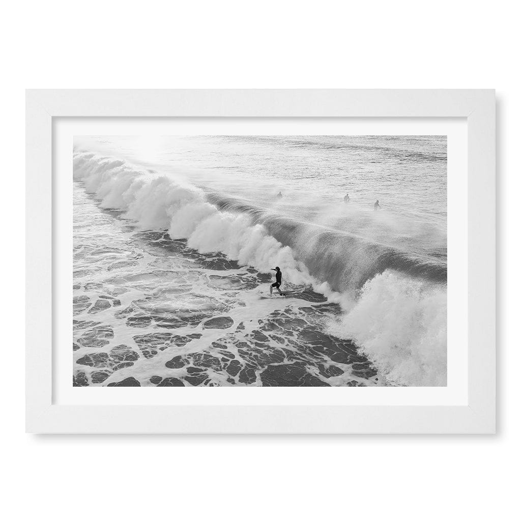 Bondi Surf Break B&W Wall Art Print - Image 14