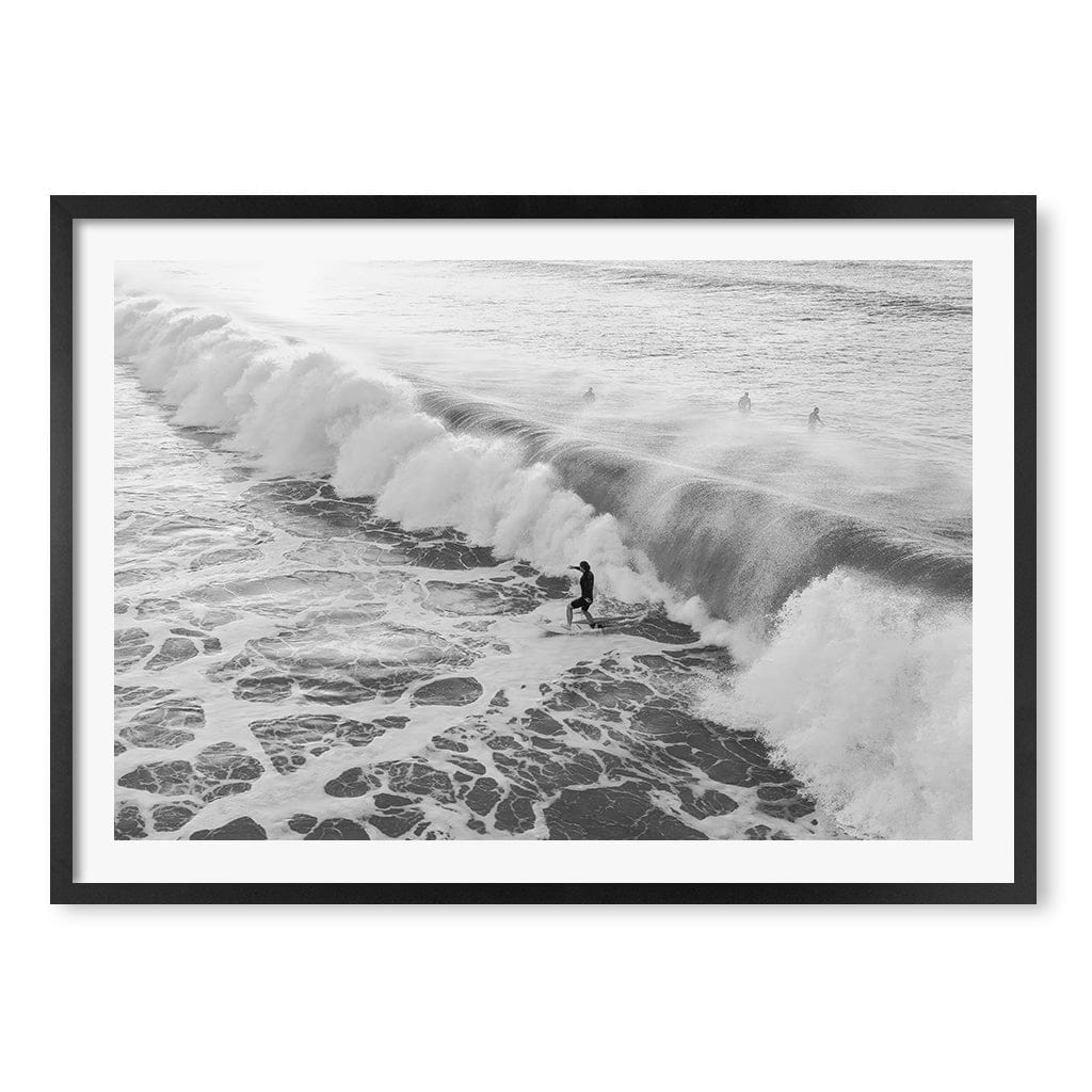 Bondi Surf Break B&W Wall Art Print - Image 26