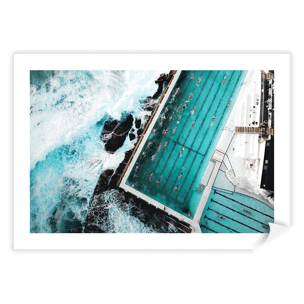 Bondi Icebergs Doing Laps Wall Art Print - Image 10